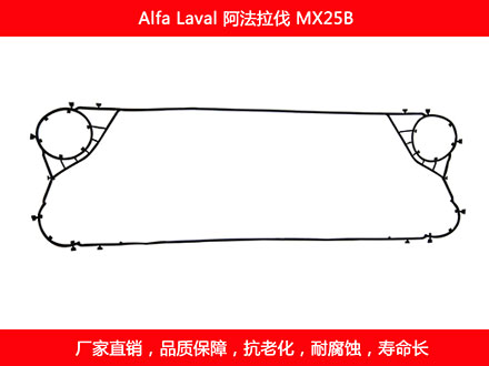 MX25B 國產(chǎn)板式換熱器密封墊片